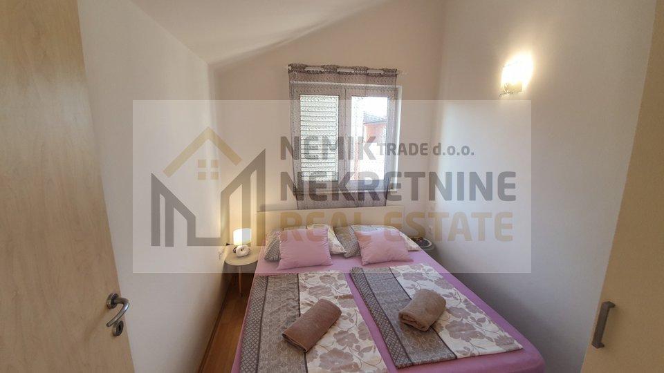 Vodice, smaller two bedroom apartment with sea view
