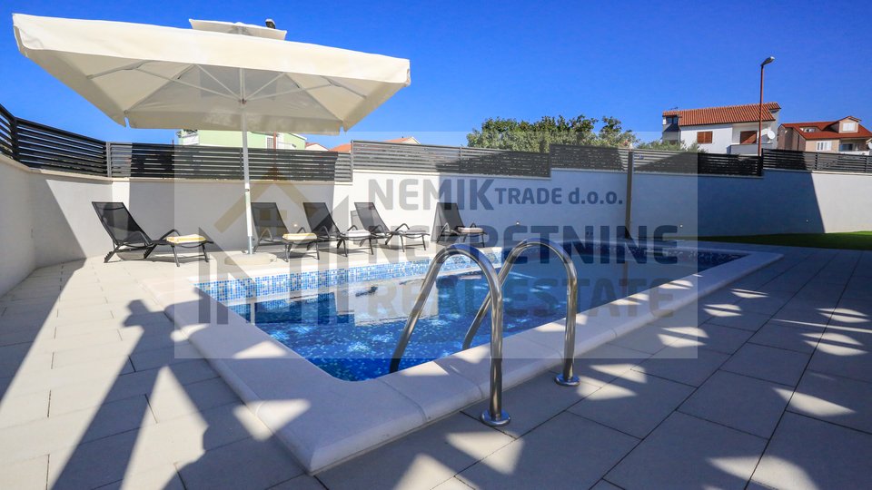 Brodarica, modern villa with pool fully furnished