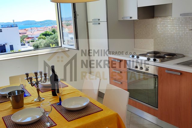 Vodice, three bedroom apartment with open sea view