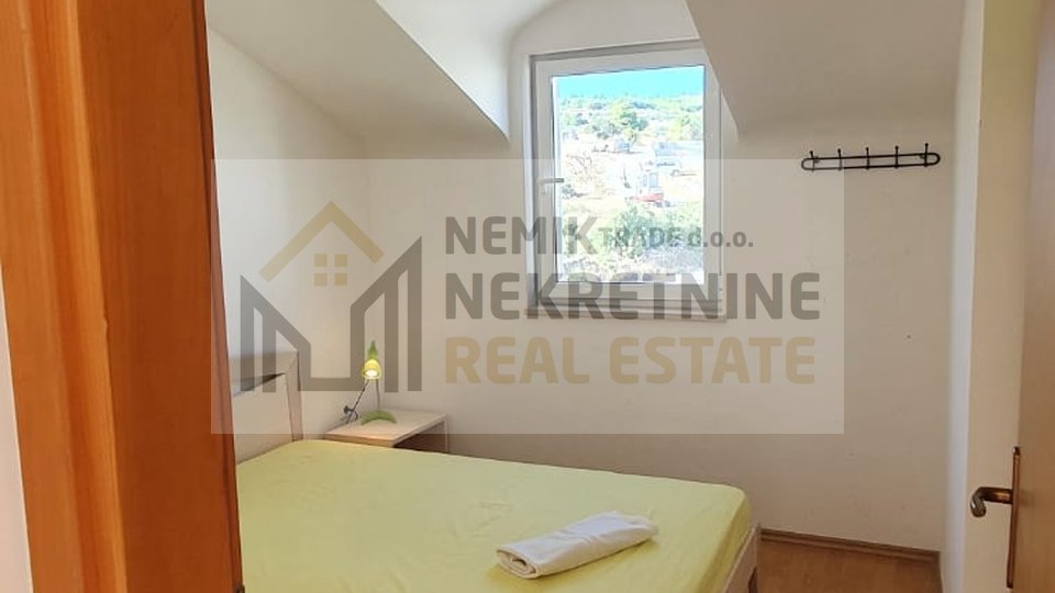 Vodice, two-bedroom apartment with a beautiful view