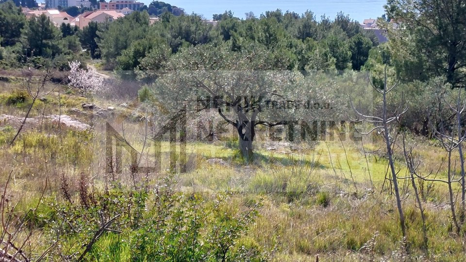 Vodice, building plot with an open view