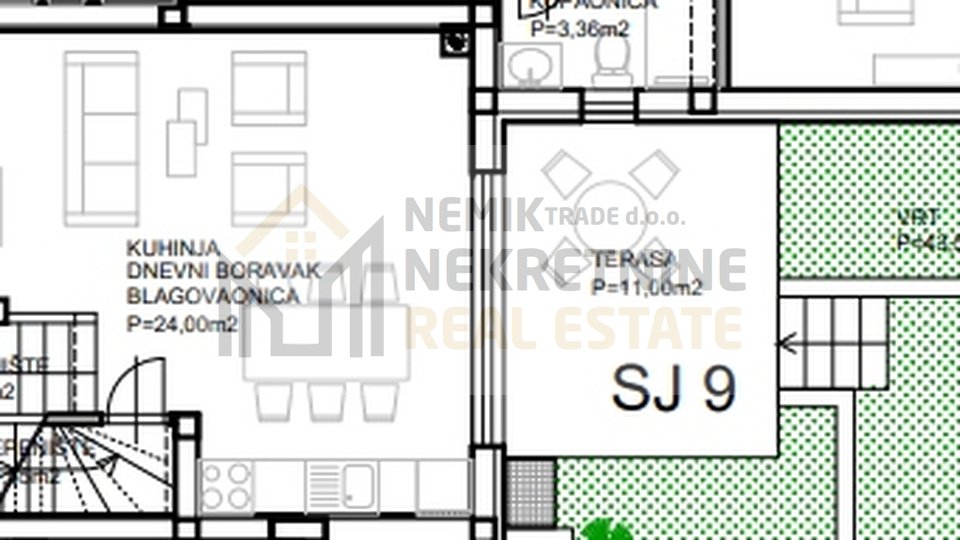 Appartamento, 163 m2, Vendita, Vodice
