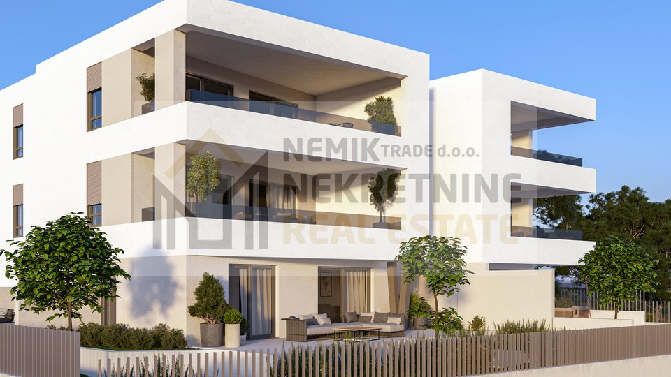 VODICE, TWO-ROOM APARTMENT WITH SEA VIEW - NEWLY BUILT