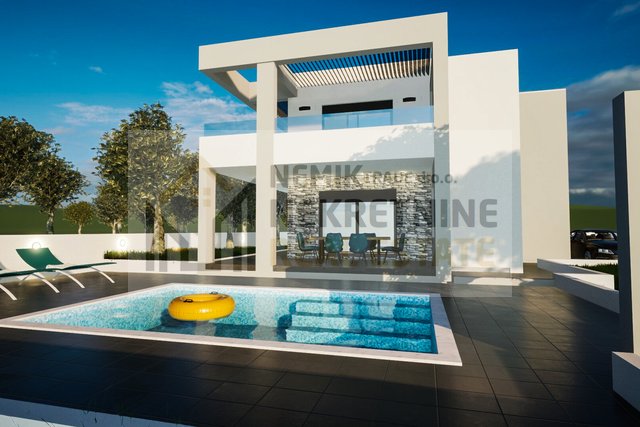 NEW BUILDING, VODICE, VILLA WITH SWIMMING POOL