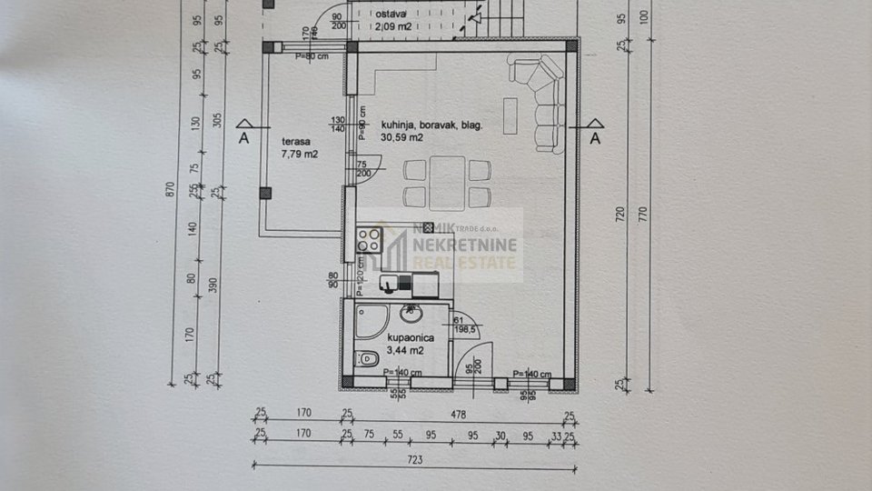 ROROZNICA, PODGLAVICA, FREISTEHENDES HAUS MIT ZWEI WOHNEINHEITEN